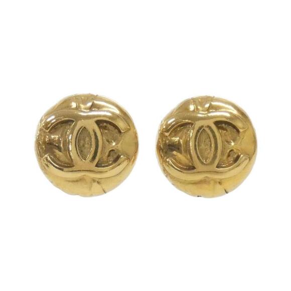 CHANEL Gold Earrings - Picture 1 of 4
